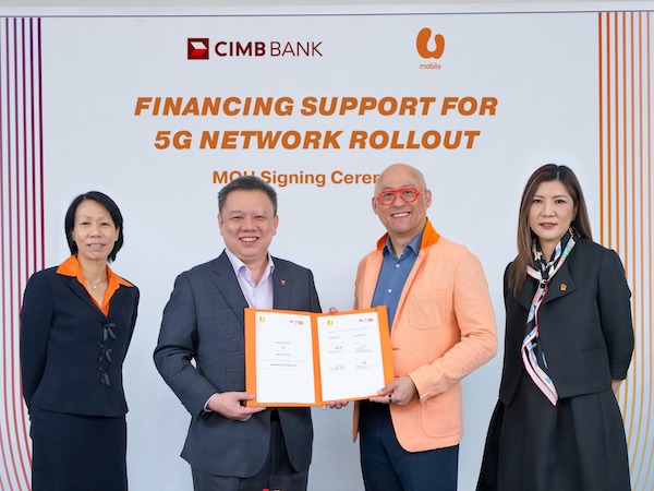 U Mobile secures financing from CIMB for second 5G network